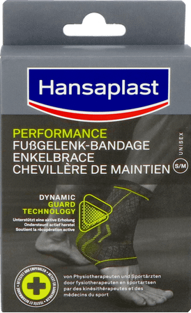 Hansaplast Sport Enkelbrace Zwart  -  Beiersdorf