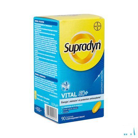 Supradyn Vital 50 + Filmomhulde tabl 90