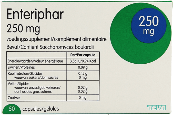 Enteriphar Capsule 50x250 mg 