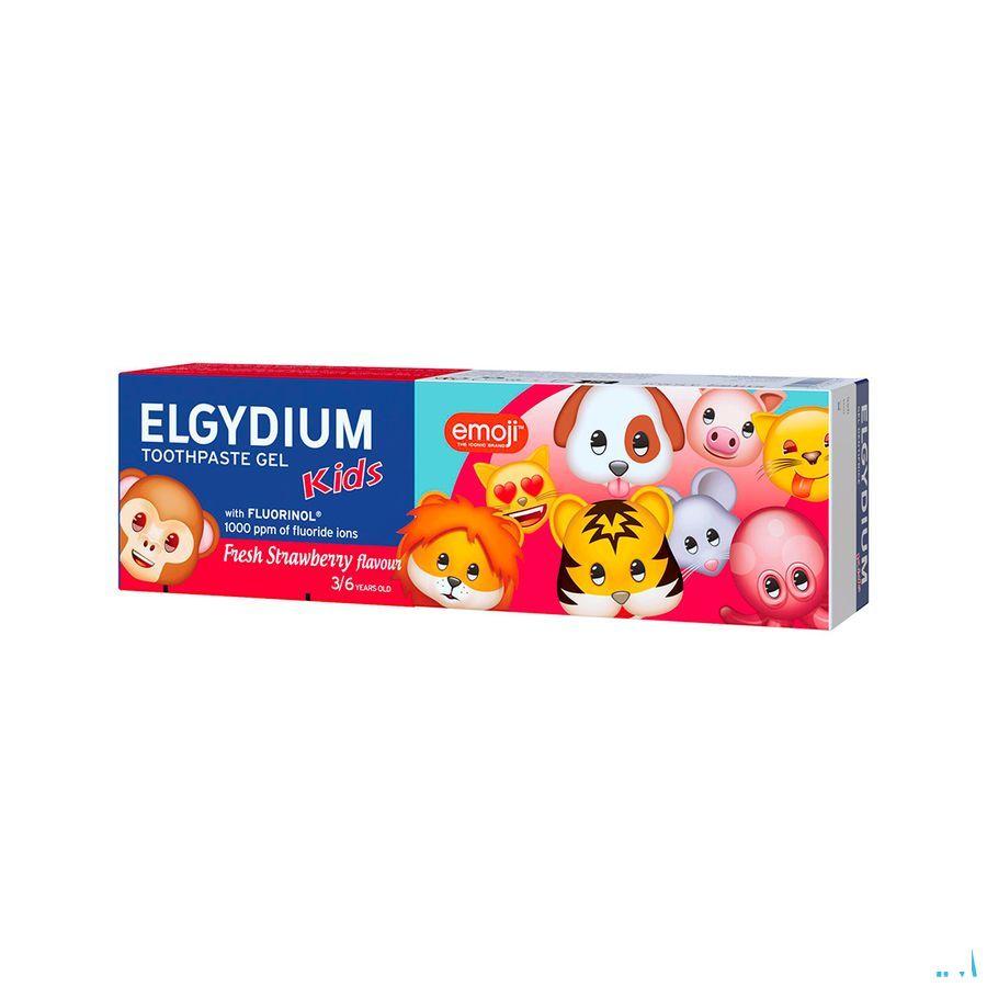 Elgydium Dentifrice Kids Emoji Fraise Givree 50 ml