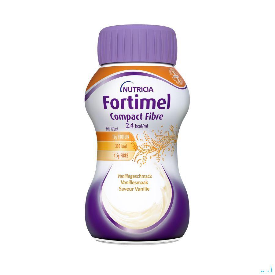 Fortimel Compact Fiber 2.4Kcal Vanille 4 x 125 ml