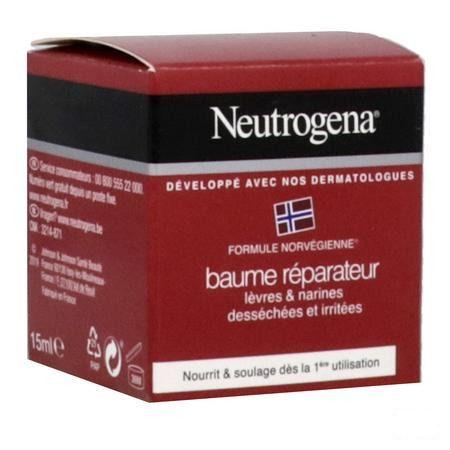 Neutrogena F/n Baume Levres&narines Pot 15 ml