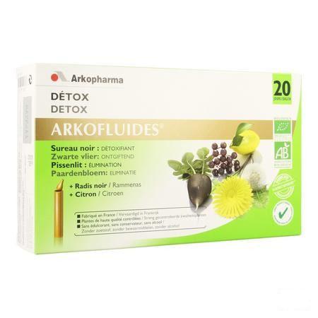 Arkofluide Detox Bio Unicadoses 20 2622074  -  Arkopharma