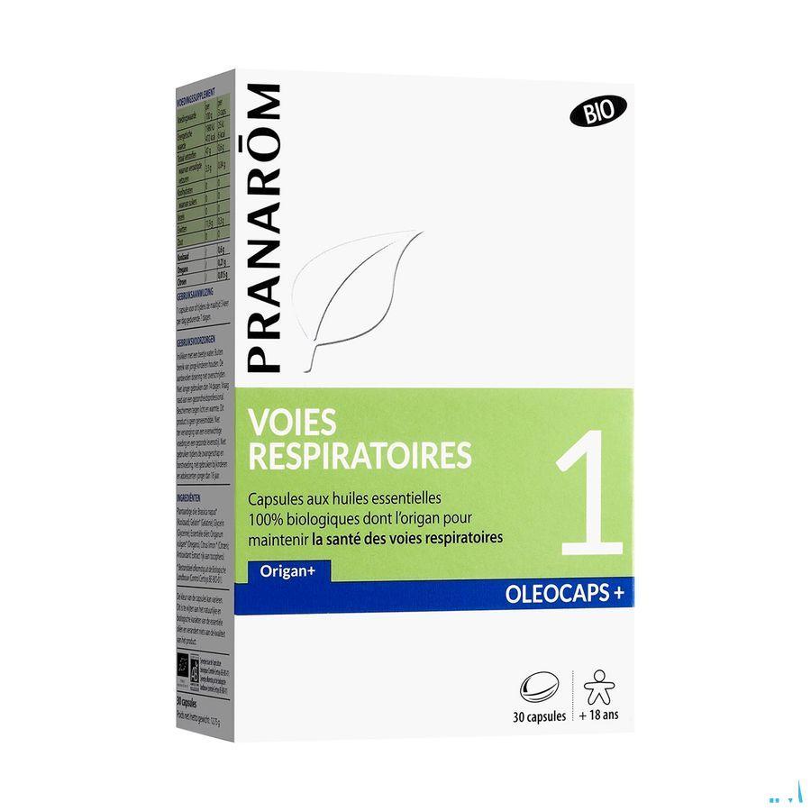 OleoCapsule + Bio 1 Ademhalingswegen Capsule 30  -  Pranarom
