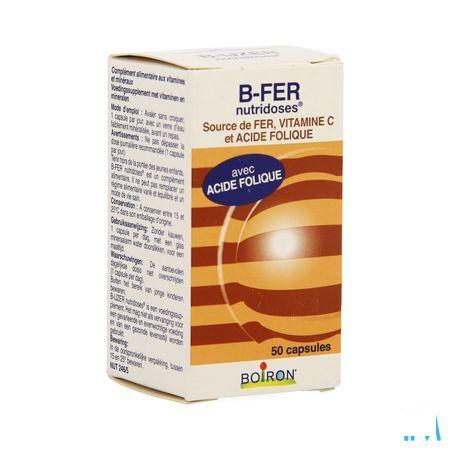 B-ijzer Nutridoses Capsule 50  -  Boiron