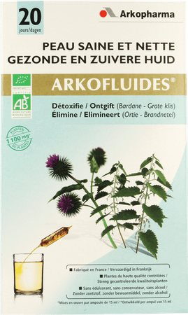 Arkofluide Peau Saine & Nette Ampoule 20  -  Arkopharma