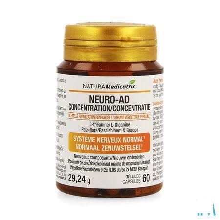 Neuro-ad Concentration Pot Capsule 60  -  Natura Medicatrix