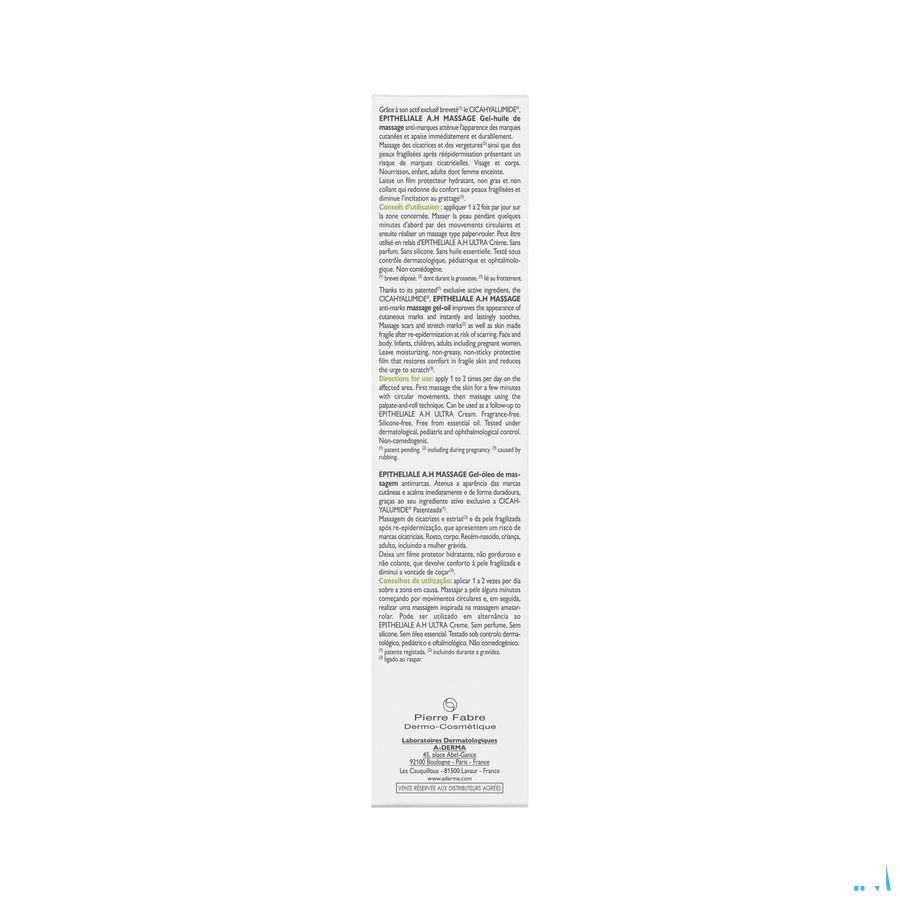 Aderma Epitheliale Ah Gel-Olie Massage 40 ml  -  Aderma