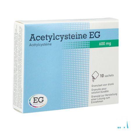 Acetylcysteine EG Sachets 10x600 mg  -  EG