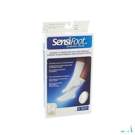 Sensifoot Sok Diabetische Voet Wit 1p L 77147