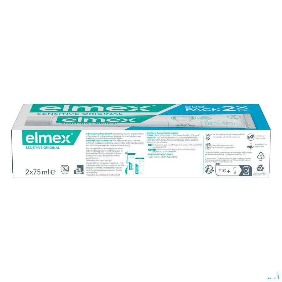 Elmex Sensitive Original Tandpasta Tube 2X75 ml
