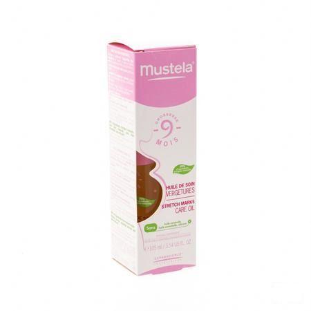 Mustela 9m Huile Soin Vegetures 100 ml