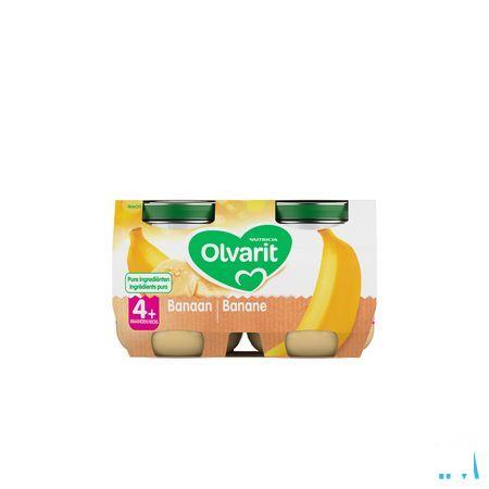 Olvarit Banaan 2x125 gr 4m06  -  Nutricia