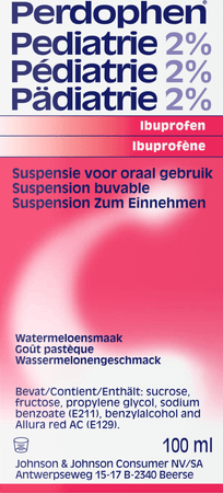 Perdophen Pediatrie Suspensie Or 100 ml 20 mg/ml