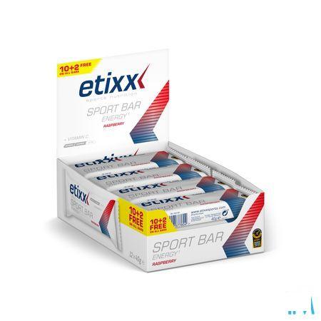 Etixx Energy Sport Bar Red Fruit 12x40 gr