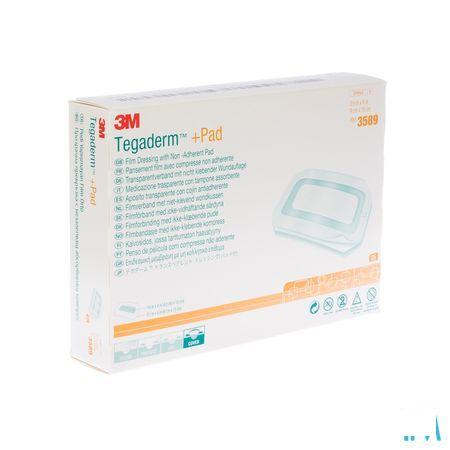 Tegaderm + Pad 3m Transp Steril 9cmx15cm 25 3589  -  3M