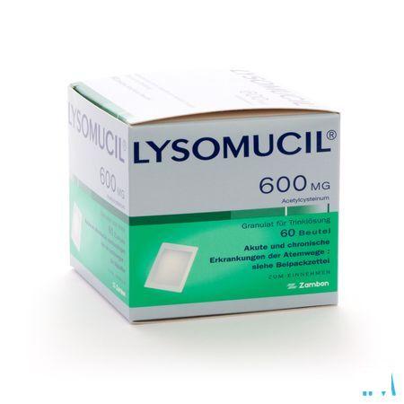 Lysomucil 600 Gran Sachets 60 X 600 mg