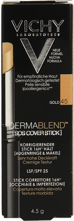 Vichy Fdt Dermablend Sos Cover Stick 45 14u 4,5 gr  -  Vichy
