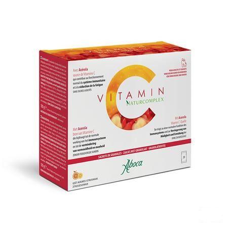 Vitamin C Naturcomplex Granul. Zakje 20 X 5G  -  Aboca