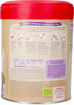 Babybio Optima 3 Peutermelk 800G  -  Ocebio