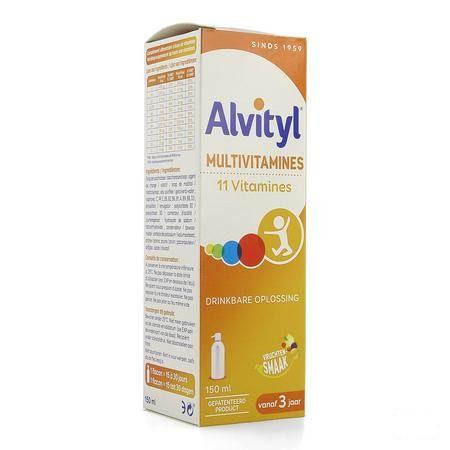 Alvityl Multivitamines Solution Buv. Flacon 150 ml  -  Urgo Healthcare