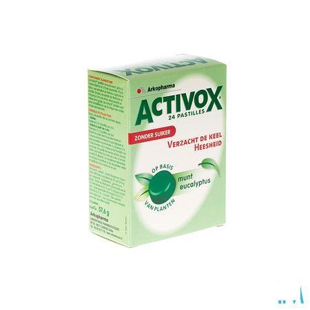 Activox Menthe-eucalyptus Ss Pastille 24 3567567  -  Arkopharma