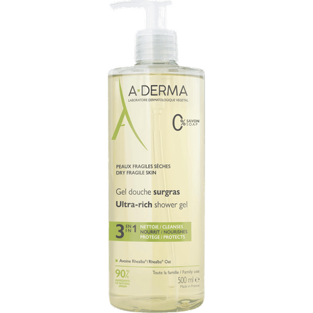 Aderma Douchegel Overvet 500 ml  -  Aderma