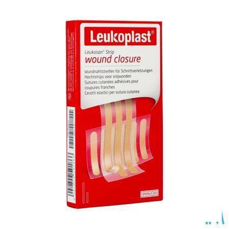 Leukosan Strip Natur. 6X6X38mm+3X6X75mm Leukoplast