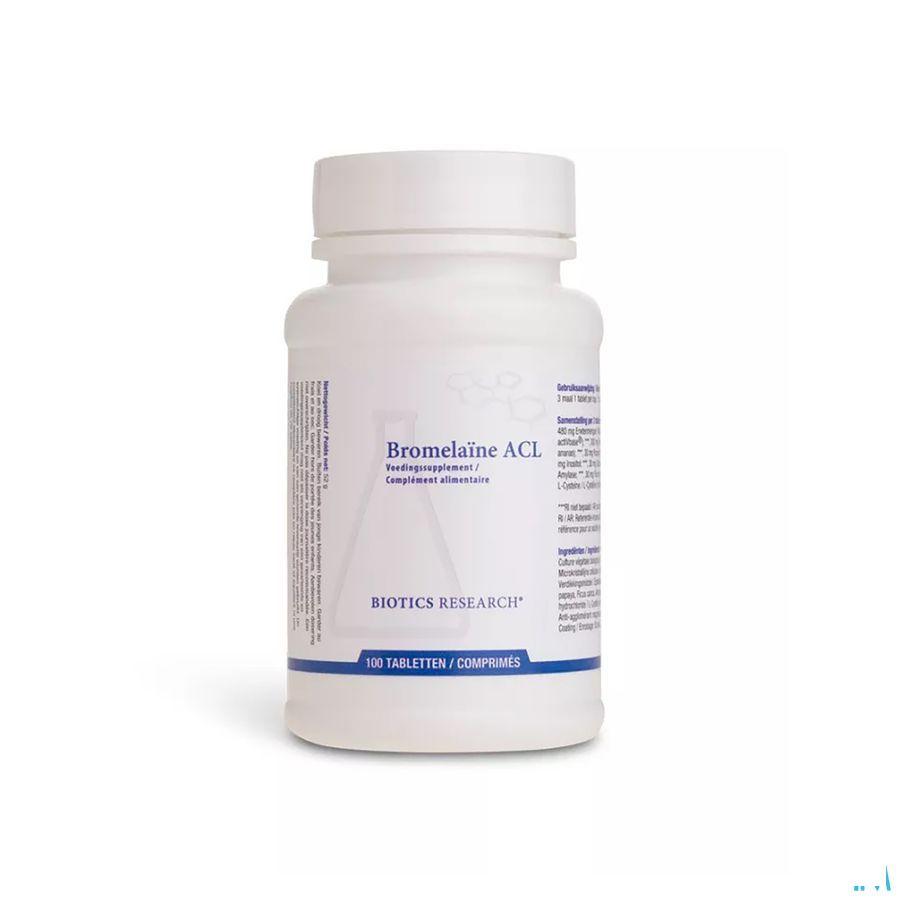 Biotics Bromelaïne ACL 100 comprimés  -  Energetica Natura