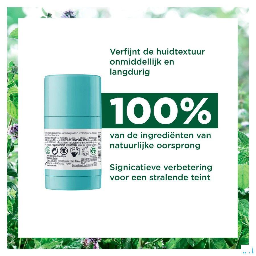 Klorane Visage Menthe Aquatique Masque Stick 25G