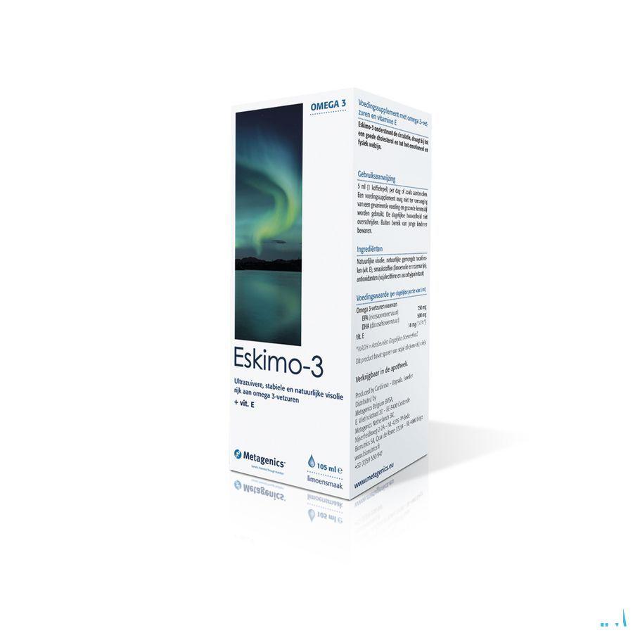 Eskimo-3 Citron Vert 105 ml 175  -  Metagenics