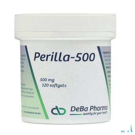 Perilla 500 Softgels 120  -  Deba Pharma