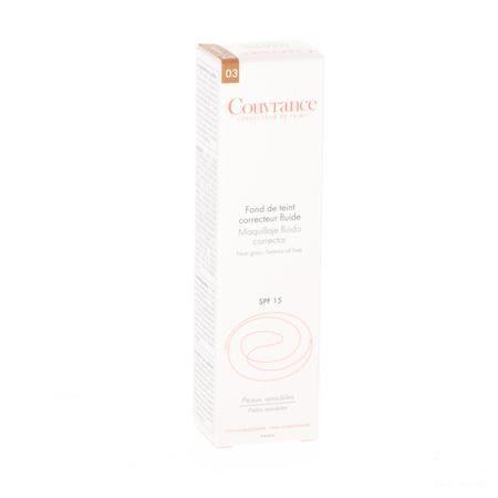 Avene Couvrance Fdt Fluide 03 Sable 30 ml  -  Avene
