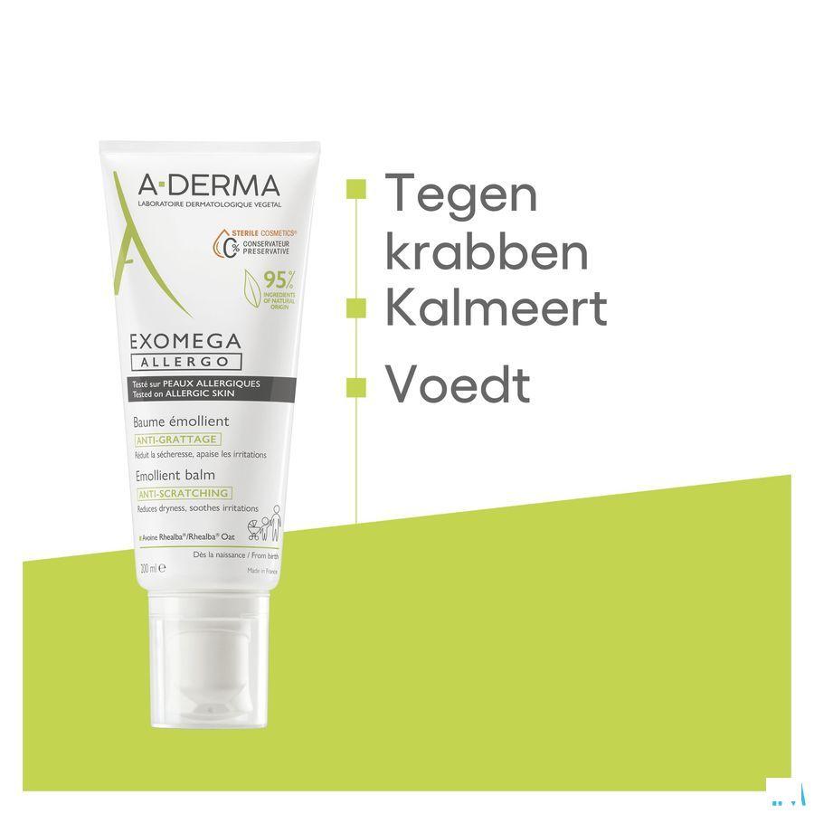 Aderma Exomega Allergo Balsem Emolierend Tube200 ml  -  Aderma