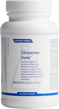 Biotics Glycozyme Forte 90 gélules  -  Energetica Natura