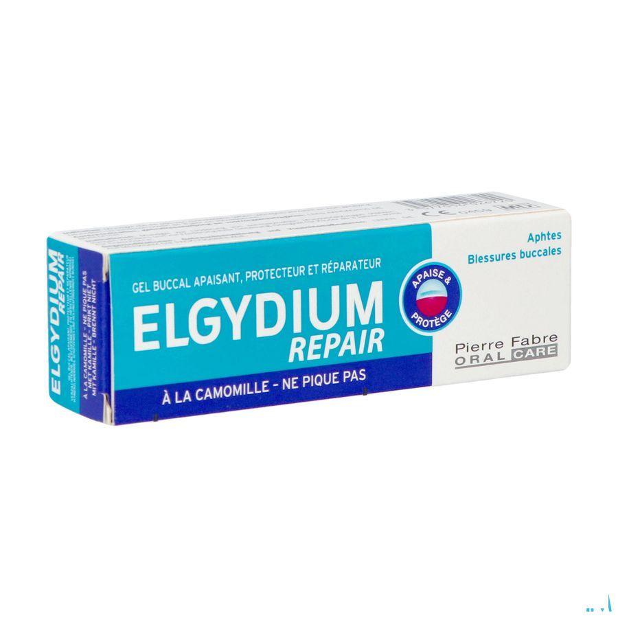 Elgydium Repair Gel Buccal Tube 15ml Verv.3644960