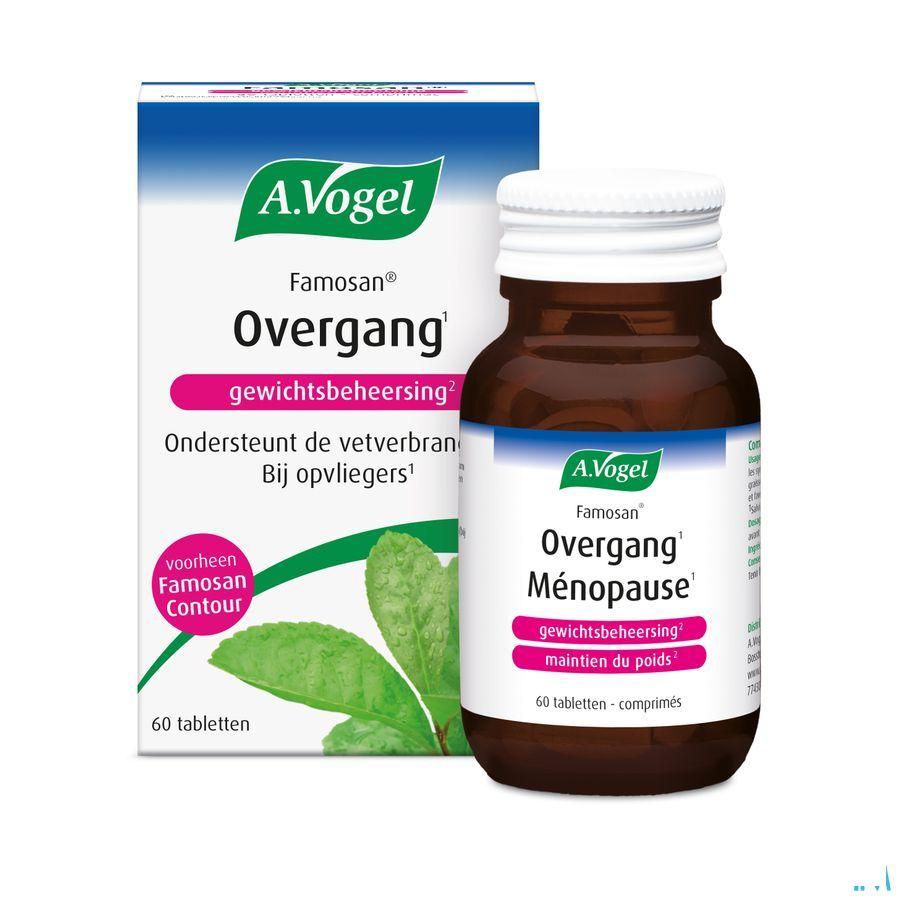 Famosan Overgang Gewichtsbeheers.Tabl 60  -  A.vogel