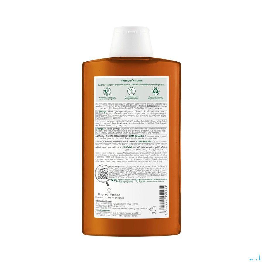 Klorane Capilaire Shampoo Galanga 400 ml