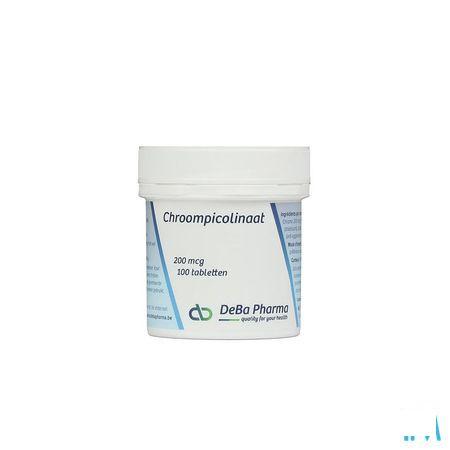 Chromium Picco 200y Comprimes 100  -  Deba Pharma