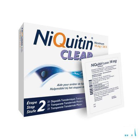 Niquitin Clear Patches 21 X 14 mg