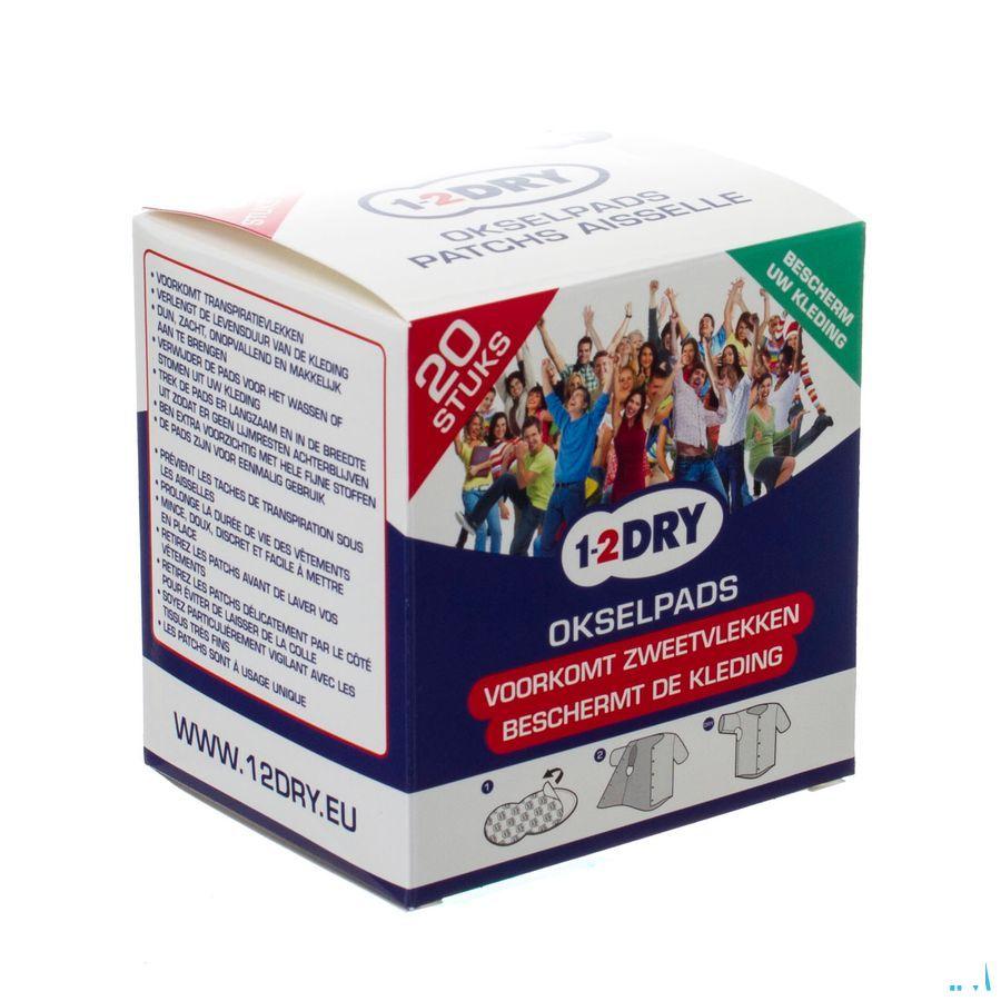 1-2dry Okselpads Medium 20