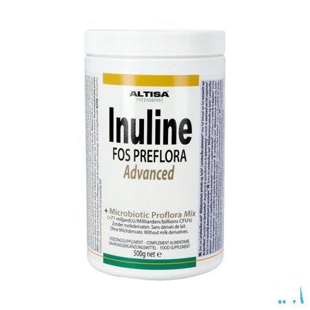 Altisa Inuline Adv.fos Preflora + proflora Mix 500 gr  -  Dieximport