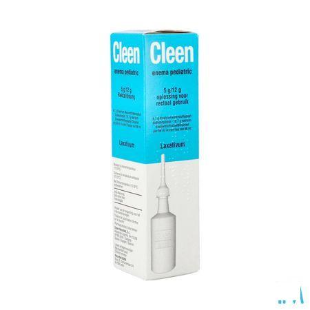 Cleen Enema Pediatric 5 gr/12g Oplossing Rect.gebr.fl 66 ml 