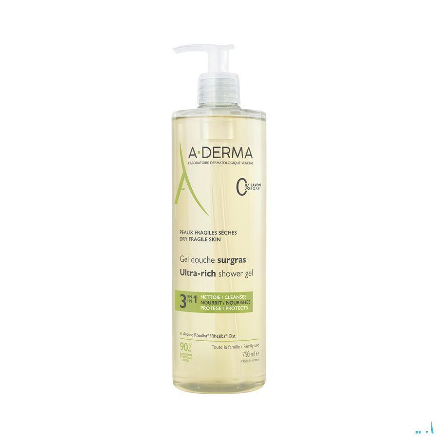 Aderma Gel Douche Surgras 750 ml