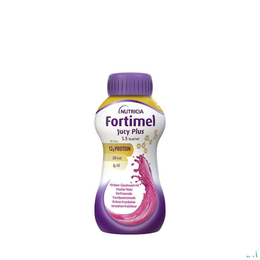 Fortimel Jucy Plus Framboos Verfr. 4 x 200 ml 185087