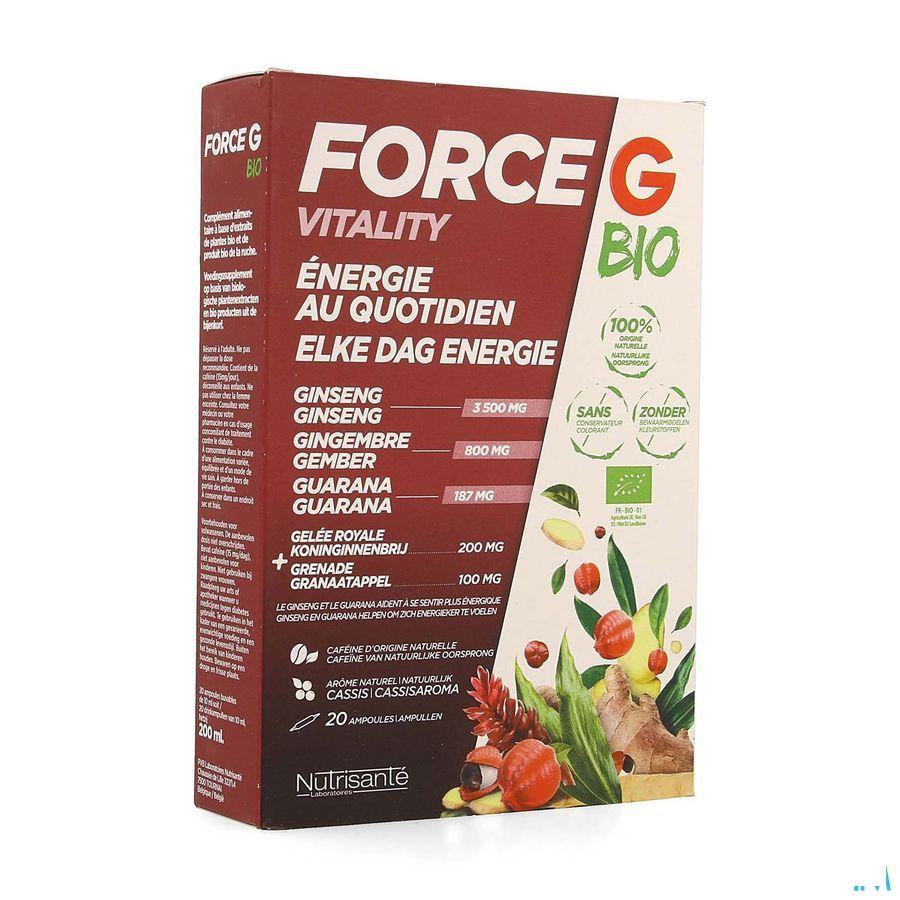 Force G Vitality Bio Ampullen 20  -  Nutrisante
