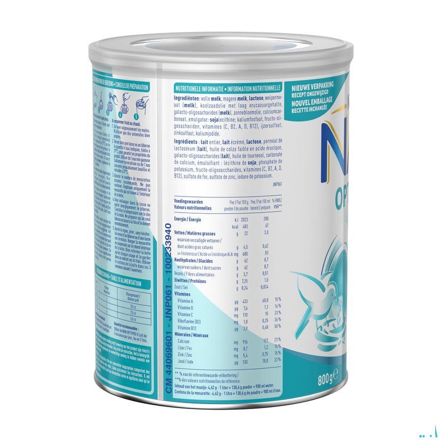 Nan Optipro 5 800 G  -  Nestle