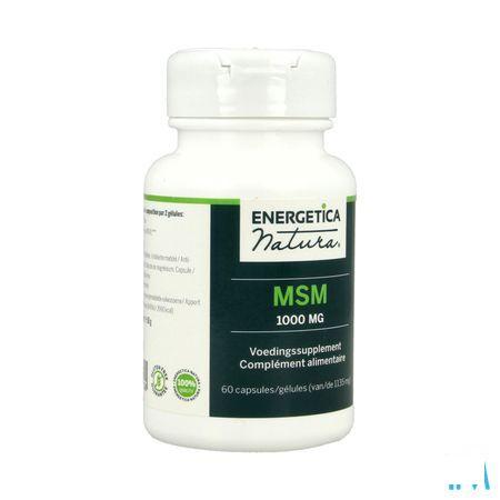 MSM 1000mg 60 capsules  -  Energetica Natura