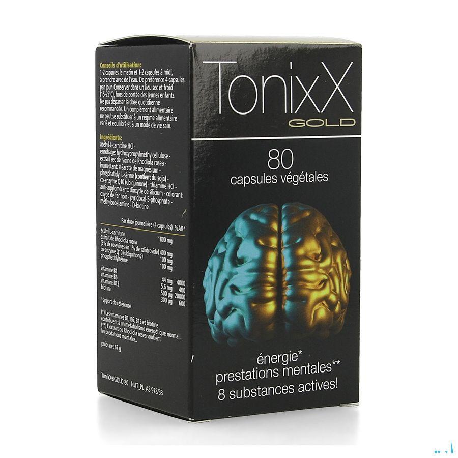 Tonixx Gold Caps 80 Nf  -  Ixx Pharma