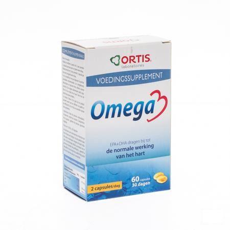 Ortis Omega 3 Blister Capsule 4x15  -  Ortis